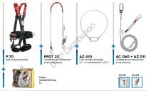ROOFER PRO Zestaw asekuracyjny do pracy na dachu stromym PROTEKT