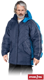 Granatowo-niebieska kurtka robocza zimowa COALA nowa wersja