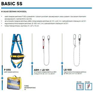 BASIC 5S Zestaw asekuracyjny PROTEKT