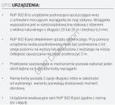 WYCIĄGARKA RĘCZNA wersja osobowa RUP502-B z liną 20 m lub 25 m