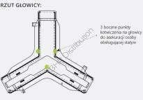 Mobilny aluminiowy statyw bezpieczeństwa PROTEKT TM-6